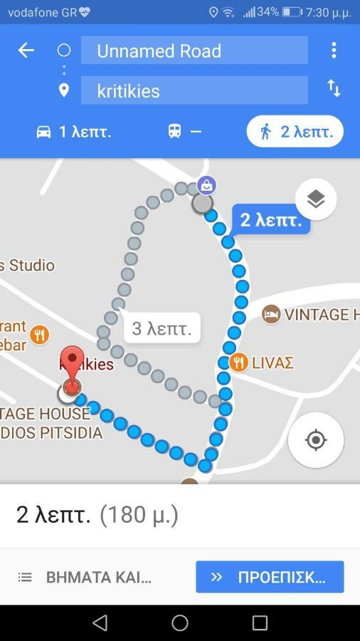 Kritikies Apartment ปิตซีเดีย ภายนอก รูปภาพ